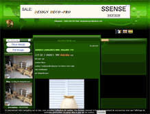 Tablet Screenshot of designdecopro.com
